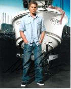 Michael C Hall 8x10 colour photo of Michael as Dexter, signed by him at Sundance Film Festival.