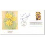 1992 Arkansas Tickseed First Day Cover (part of the US States and Their Official Flowers First Day