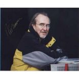 10” x 8” photo portrait of celebrated Scream director, Wes Craven, signed towards top left hand