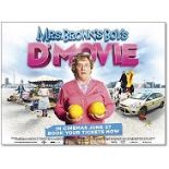 “Mrs Brown’s Boys D’Movie” Rare UK Quad Poster, kindly donated by Cineworld Good condition