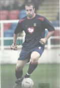 David Unsworth in Portsmouth strip signed colour 12x8 photo. Good condition