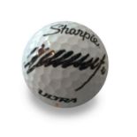 Colin Montgomerie autographed golf ball. Signed in sharpie pen. Good condition.