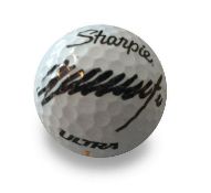 Colin Montgomerie autographed golf ball. Signed in sharpie pen. Good condition.