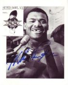 Chicago Bears: 8x10 inch photo signed by legendary American Footballer William 'The Refrigerator'