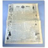 A prop newspaper made for the film “The Wolfman” (2010 starring Anthony Hopkins Good condition