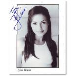 Signed B/W 10” x 8” publicity photo of Iyari Limon (Kennedy. Good Condition