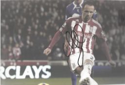 Matthew Etherington in Stoke strip signed colour 12x8 photo. Good condition