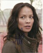 Moon Bloodgood signed colour 10x8 photo. Good condition