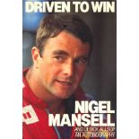 Hardback edition of Driven To Win, the autobiography of Nigel Mansell. Autographed by the