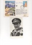 Col Archibald David Stirling Signed Rafes Retour En Tunisia Fdc The 'Desert Fox' General Rommel Said