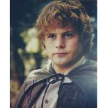 Sean Astin signed colour 10x8 photo from Lord of the Rings. Good condition.