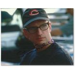 Steven Soderbergh signed photo portrait, 8” by 10” inch in size. Soderbergh is most famous for films
