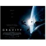 “Gravity” UK Quad Poster, kindly donated by Cineworld Good condition