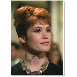Full colour signed photo of Gemma Arterton, who played Strawberry Fields in the film “Quantum of