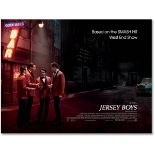 Jersey Boys UK Quad Poster, kindly donated by Cineworld Good condition
