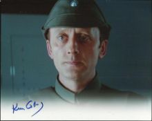 Ken Colley signed 10 x 8 colour photo from Star Wars . Good condition