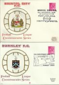 Football League cover collection. Official Album in slipcase with 31 FL series covers FL1 1971