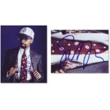 10” by 8” colour portrait photo of director Spike Lee, signed by the man himself. Photo depicts