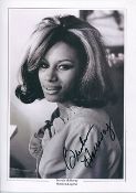 Motown Legend: 8x12 inch photo signed by Motown legend Brenda Holloway  1
