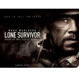 “Lone Survivor” UK Quad Poster, kindly donated by Cineworld Good condition