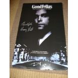 The real Goodfella Henry Hill (deceased) personally signed 16x12 poster