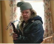 William H Macy signed colour 10x8 photo. Good condition