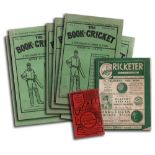 1899 Book of Cricket magazine collection. 12 copies numbers 1 12 of London George Newnes. Produced