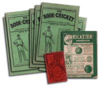1899 Book of Cricket magazine collection. 12 copies numbers 1 12 of London George Newnes. Produced
