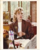 Kyra Sedgewick signed colour 10x8 photo. Good condition