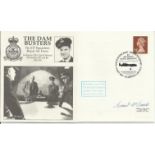 Grant Mcdonald signed Dambusters no 617 squadron cover, in memory of Flt Lt David Shannon. Good