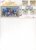 David Jason Pam Ferris & Philip Franks Signed Darling Buds of May FDC. “PERFICK!” Good condition