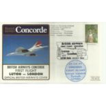Concorde Luton-London First Flight dated 29th October 1983. Good condition