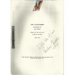 Pauline Quirke signed script for screenplay The Sculptress. Good condition