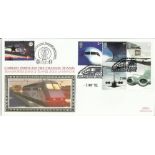 Benham official Channel Tunnel FDC CH0205 Airliners M/S Chunnel 2/5. Good condition