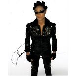 Jada Pinkett 8x10 c photo of Jada from The Matrix, signed by her in NYC Good condition