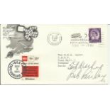 Bob Paisley signed cover. 1961 Europa first day cover with Windsor CDS postmark. Signed by legendary