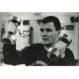 Jim Mcdonell Boxing Champion 12x8 Signed Photo. Good condition
