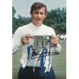 Alan Mullery signed colour 12x8 photo. Good condition