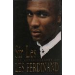 Les Ferdinand signed Hardback book signed bookplate fixed on the title page. Good condition