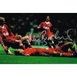 Neil 'Razor' Ruddock Superb Hand Signed Liverpool FC 12 X 8 Good Condition