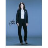 Megan Boone 8x10 c photo of Megan from The Blacklist, signed by her in NYC Good condition