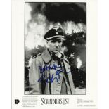 Ralph Fiennes signed 10 x 8 b/w photo from Scindlers List. Good condition