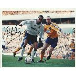 Chris Armstrong signed 10 x 8 colour Tottenham football photo. Good condition