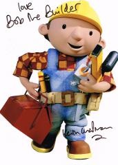 Keith Chapman 'Bob The Builder' Creator Hand Signed 10 X 8 Good Condition