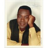 Lenny Henry signed 10x8 colour photo. Good condition.