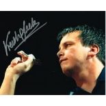 Keith Deller Darts Palyer Hand Signed 10 X 8 Good Condition