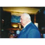 Helmut Kohl former German Chancellor signed 12 x 8 colour portrait photo. Good condition