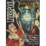 Liverpool Legends signed magazine. 1984 Liverpool Triple Crown Winners Special Celebration Issue