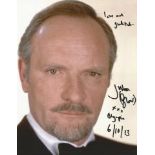 Julian Glover James Bond Villain Signed And Dated Superb Hand Signed 10 X 8 Good Condition