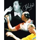 John Lowe Darts Legend Hand Signed 10 X 8 Good Condition